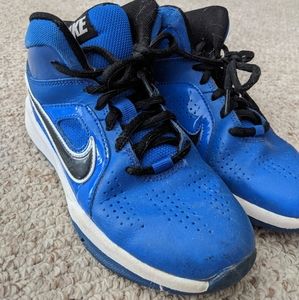 Youth Boys Nike 2Y Blue Basketball Shoes